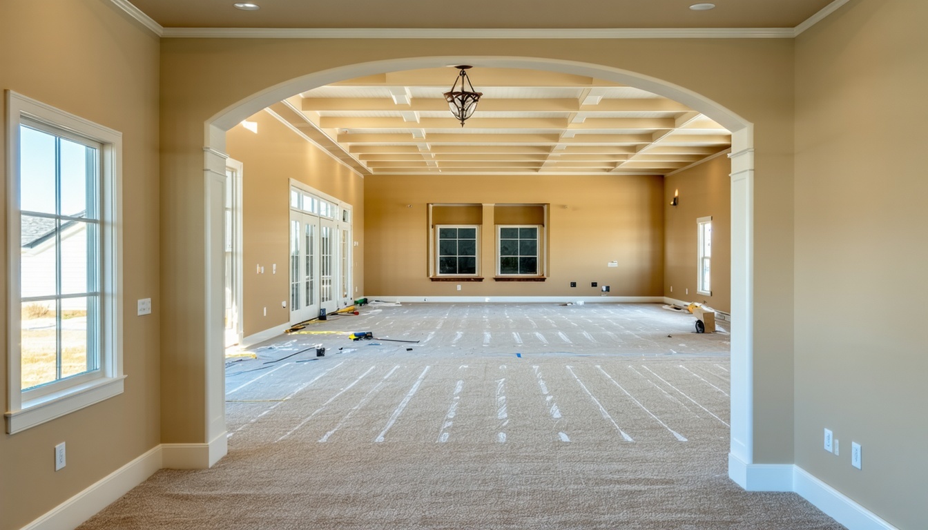 Interior painting project by Hutchison Painting and Drywall